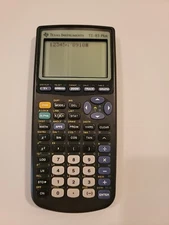 Texas Instruments TI-83 Plus Graphing Calculator - Black Works