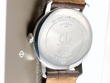 Baume Mercier Classima XL Executive GMT Automatic Watch M0A08462- Exc. Cond.. 10