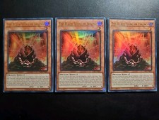 YUGIOH 3x The Black Stone Of Legend x3 NM LDK2 Ultra Rare