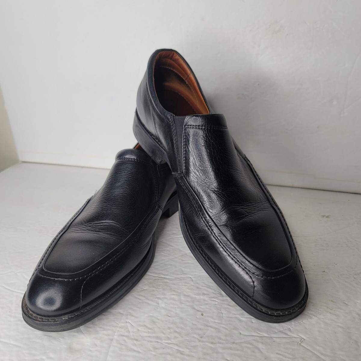 Flag Ltd Napa glove Mens leather Sz 8.5 Lace up shoe with rubber soles Flag Ltd Mens Nappa Glove 9.5M Black Nappa Glove Leather  main image 2