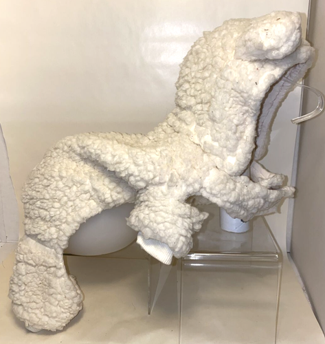 UGG Dog Coat Sherpa Size S White *O | eBay