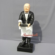 House Butler Butler Figurine Figure Antique Deco Old Man Grandpa Silent Servant Decoration