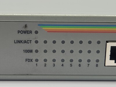 ALLIED TELESIS AT-FS708 8-PORT 10/100 MBPS FAST ETHERNET