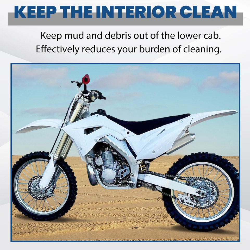 Kit de carrocería de carenado de plástico blanco Restyle para Honda CR125R CR250R 2002-2007 Foto 4 de 4