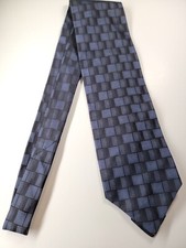 Murano Mens Formal Necktie 60"Lx4"W Navy Neck Tie