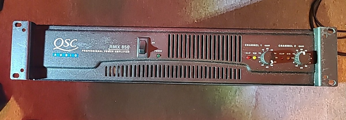 QSC 850 Amp Professional Power Amplifier RMX850 | eBay