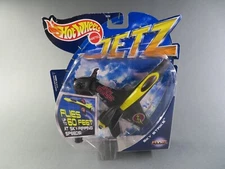 1999 Hot Wheels Jetz SKY STRIKE Rubber Band Powered Plane & Launch Stick NIP