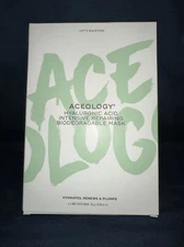 Aceology-Hyaluronic Acid Intensive Repairing Mask 8X 25g / 0.88 oz  NEW