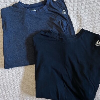 Reebok Super Sonic Gym Training Shirt Men's Size Large Lot Of 2