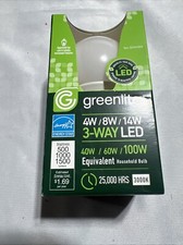 Greenlite 3-Way LED Bulb 14W A19 44424. 6 bulbs