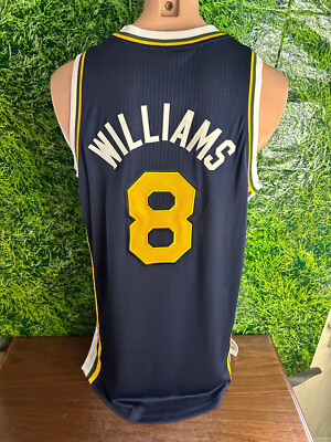 2010-11 Utah Jazz Basketball #8 Deron Williams Game Worn Jersey