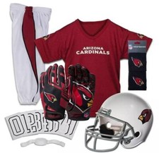 Arizona Cardinals Kids NFL 9pc Deluxe Football Uniform Set, Medium