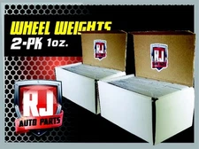 2 BOXES 1 OZ. STICK-ON ADHESIVE TAPE WHEEL WEIGHTS 288 OZ. 288 PIECES