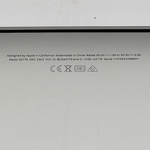 Broken 2020 Apple MacBook Air 13.3" i5 1.1GHz 16GB RAM 256GB SSD A2179 READ - Picture 10 of 12