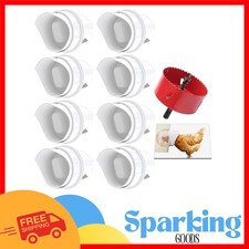 Gravity Feed Chicken Feeder with Rainproof 8 Port Design for Backyard Flocks