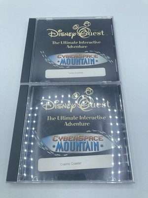Disney Quest The Ultimate Adventure Cyberspace Mountain Cosmic Coaster Turbo Exp