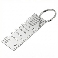 Metal Sheet Thickness Gauge Stainless Steel Wire Size Tool Metal Sheet Thickness Gauge Stainless Steel Wire Size Tool