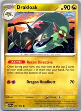 DRAKLOAK 159/217 COMMON ASCENDED HEROES NM