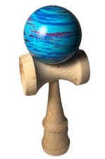 Sweets Kendamas Chaz Edwards Throwback Prime Custom V8 Marble Kendama Rare Used