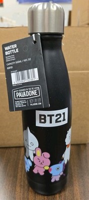 NEW Paladone BT21 16oz Stainless Steel Water Bottle 