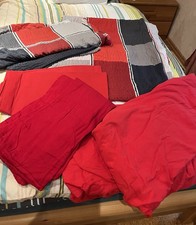 10 szt. pościel 135 x 200 / 80 x 80 Seersucker