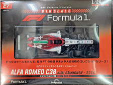 DeAGOSTINI Alfa Romeo C38 Kimi Raikkonen 2019 1/24 Diecast F1 No.27 w/ Docs