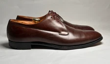 Church's X Alan McAfee Brown Leather Plain Toe Derby Shoes US 11.5 A UK 10.5