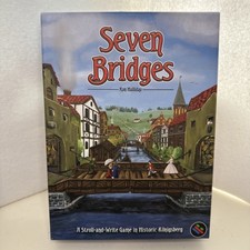 Seven Bridges 2020 Roll & Write Board Game Ron Halliday