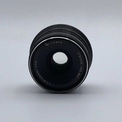 7artisans 25mm F1.8 Manual Fixed Lens for Canon EF-M Mount Black