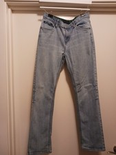 Levi's 511 Slim Fit Stretch Jeans Boys Size 18 Regular Adjustable 29x31 Blue