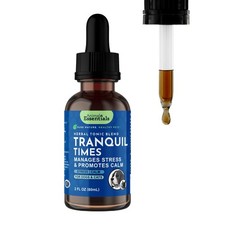 Tranquility Blend - Valerian Root for Dogs  Cats, Organic Calming Drops for ...