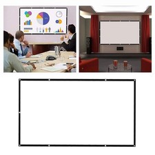 60 ''-150" écran de Projection HD / 4:3 pliable mural pour Home cinéma