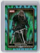 2025 Topps Chrome Deadpool Aqua RayWave Refractor - Sabretooth 15/150