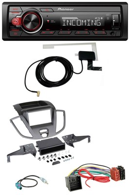 Pioneer USB MP3 DAB Bluetooth Car Stereo for Ford Transit 2018-2019 Black