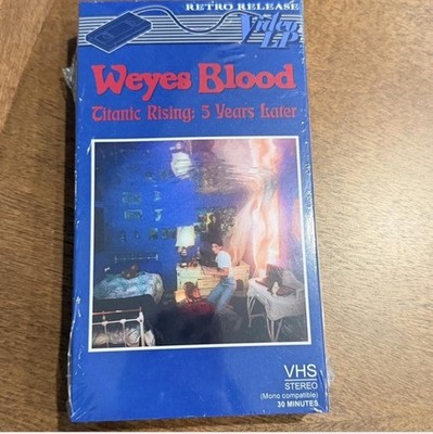 SUB POP RECORDS Weyes Blood Titanic Rising VHS Tape Stereo NTSC Retro Release