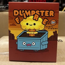 100% Soft Nuclear Dumpster Fire Vinyl Figure 