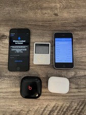 Apple Products Lot Of 5 For Parts Or Repair - Outdated iPhones, AirPods. Read..