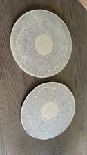Barker Ellis Silver Plated Place Mats x 2 Vintage