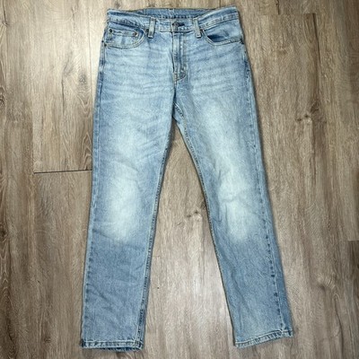 Levi's 511 Men's Jeans 32x30 Light Wash Marbling Denim Slim Tapered
