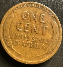 Uncertified Lincoln Wheat Penny 1918 Year US Coin Errors for sale