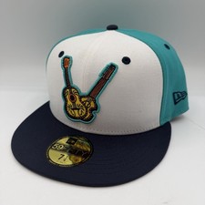 New Era 59Fifty Vihuelas de Nashville Sounds Hat Cap 7 1/4 Copa De La Diversion