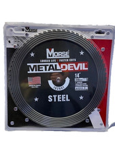 M.K. Morse 14" x 66 Tooth STEEL cutting circular saw blade