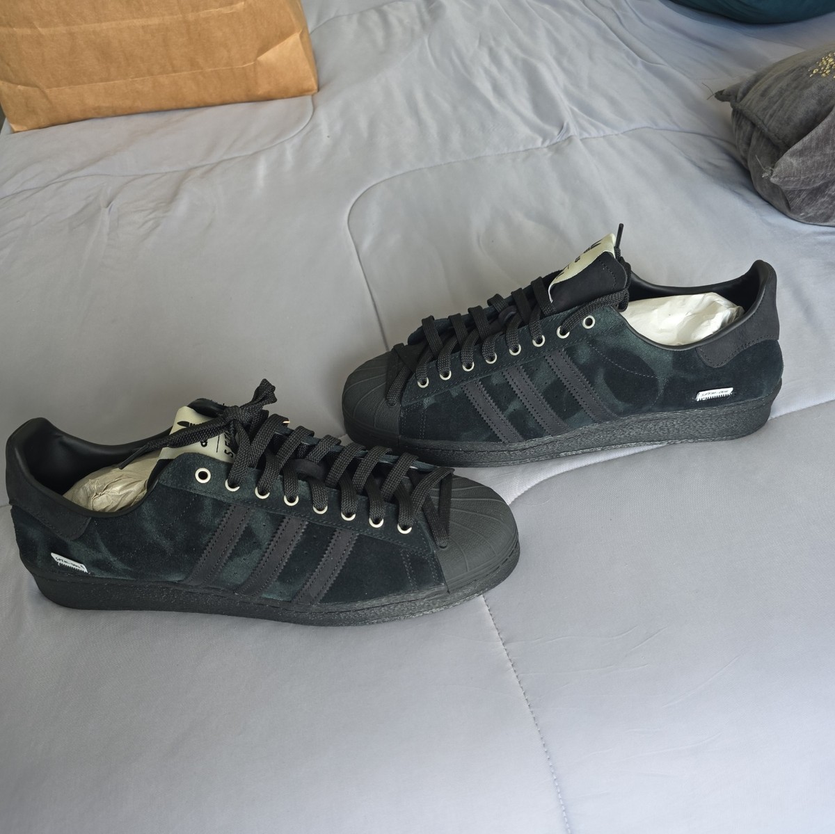 RARE Adidas 'Song For the Mute' Superstar 82 Black (JP7676) Casual
