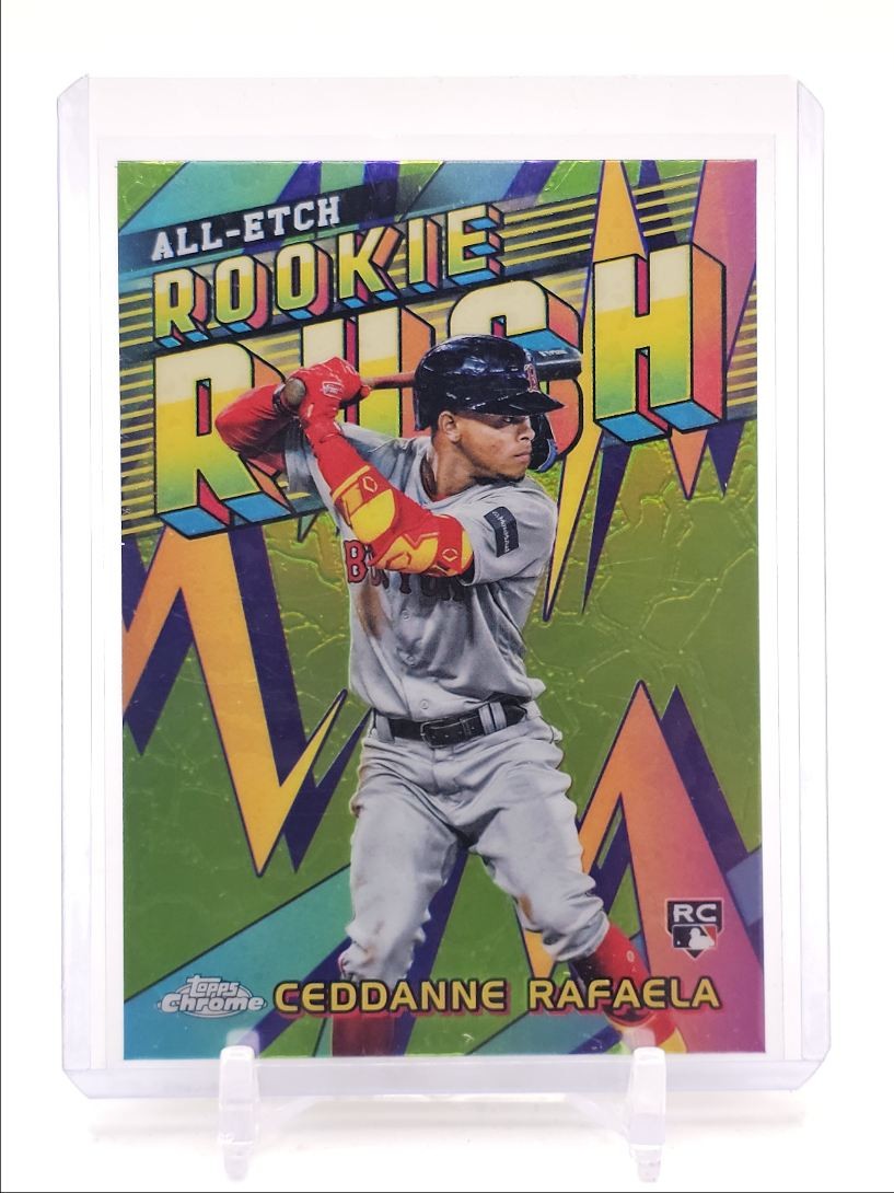 CEDDANNE RAFAELA 2024 TOPPS CHROME ALL-ETCH ROOKIE RUSH A RC Q0723