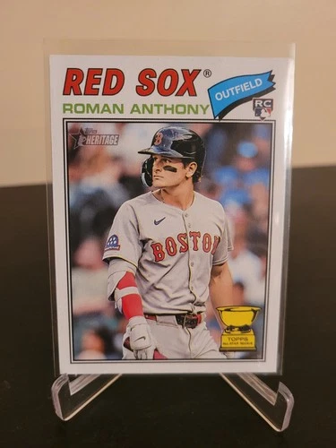 Topps Heritage 2026 Roman Anthony  Rookie All-Star Base Card #86 Boston Red Sox