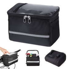 Fahrrad Lenkertasche Isoliert Fronttasche Kühltasche Halter Tasche E-Bike Tasche