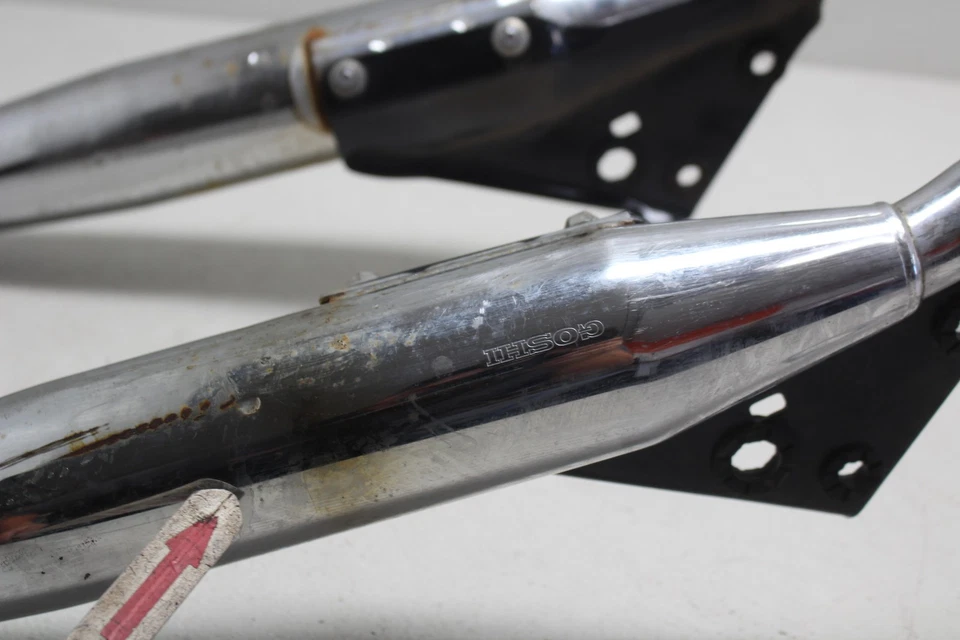 1996-2015 HONDA REBEL 250 CMX250C FULL EXHAUST PIPES MUFFLERS HEADERS - Image 4 of 4