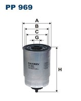 Filtron Kraftstofffilter FüR Land Rover