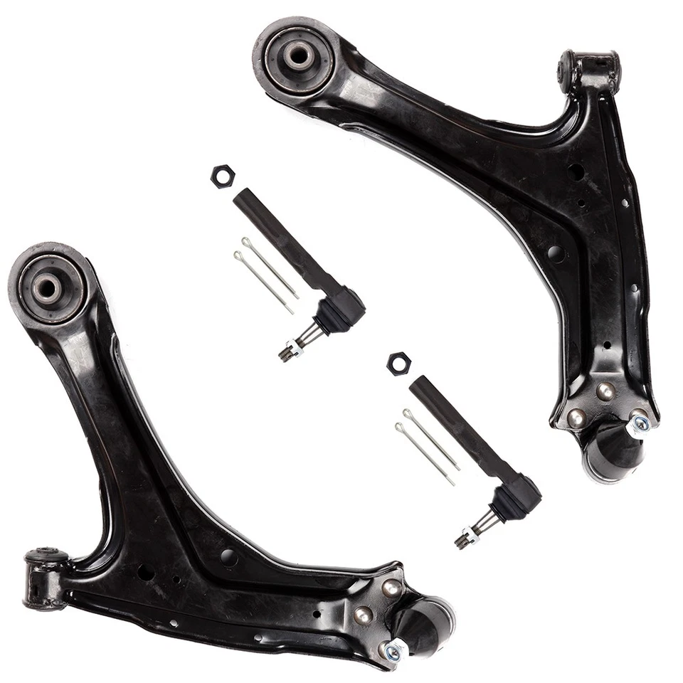 Front Lower Control Arm Ball Joint+Outer Tie Rod For 1999-2004 Oldsmobile Alero - Image 4 of 4