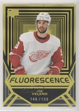 2021-22 Upper Deck Series 2 Fluorescence Gold 140/150 Joe Veleno #FL-30 0nr3